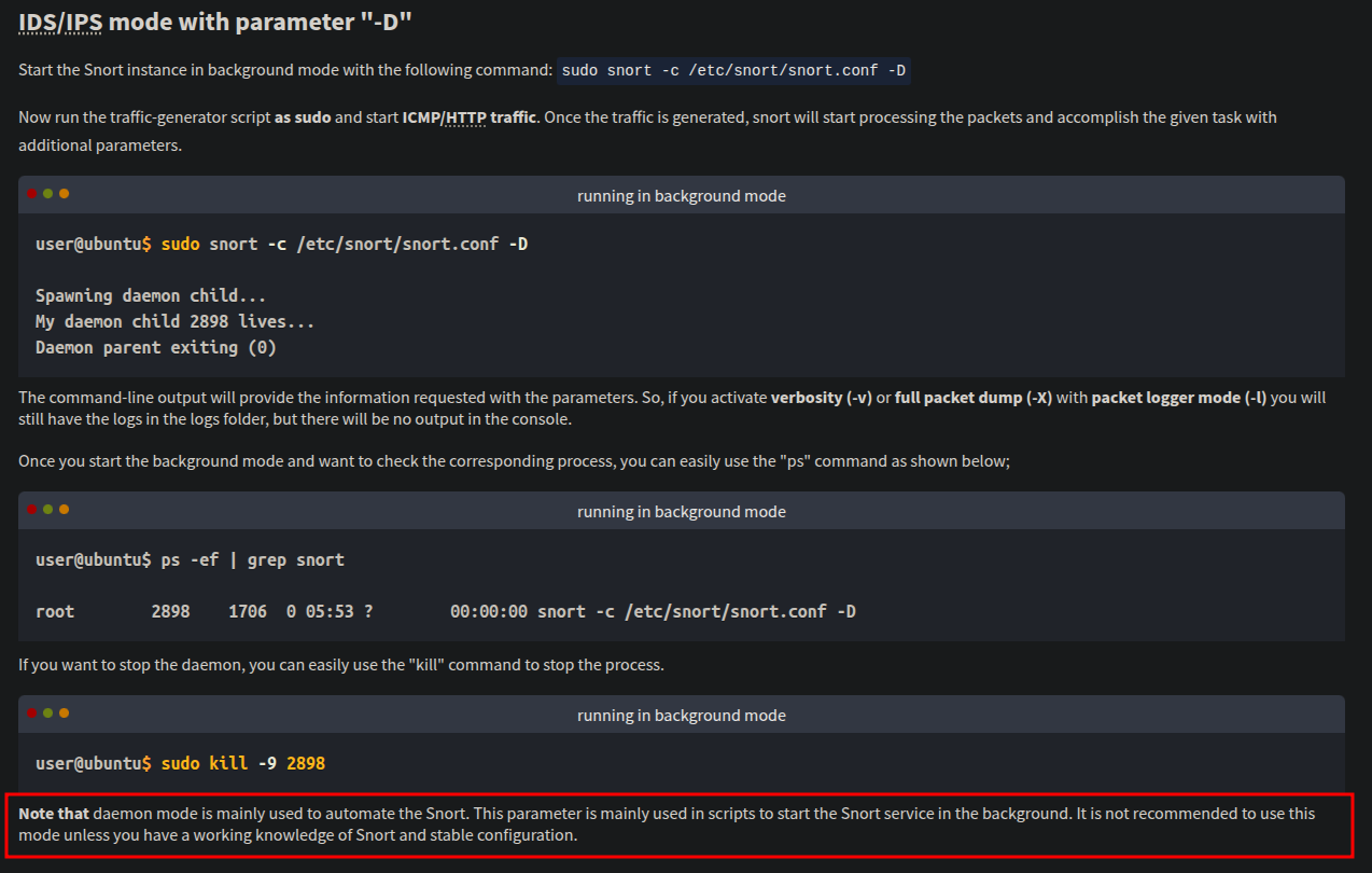 Network Configuration Screenshot
