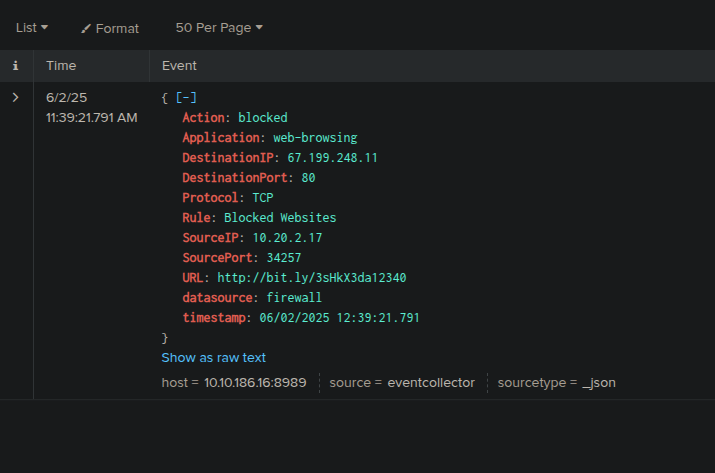Splunk Boot-Start Configuration Screenshot